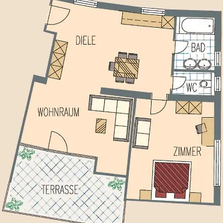 아파트호텔 Appartementhotel Alte Schmiede 4*